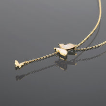 Load image into Gallery viewer, Pearl Butterfly Pendant Necklace N1278G