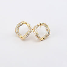 Load image into Gallery viewer, Gemstone Cluster Earrings E02523G