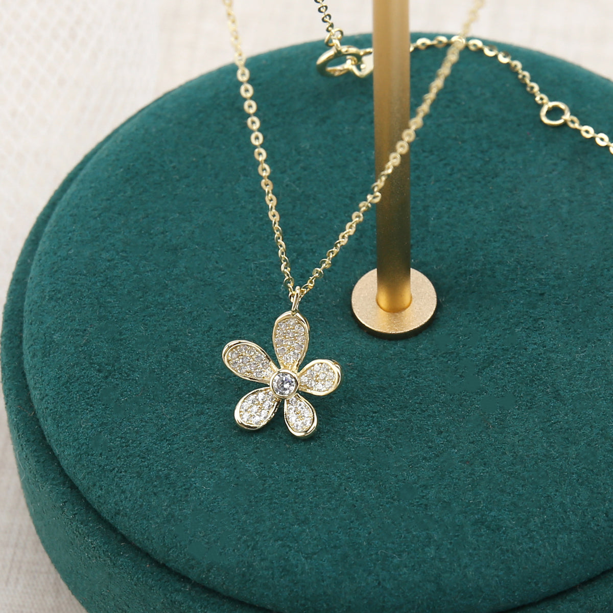 FORGET-ME-NOT Pendant Necklace N8014G