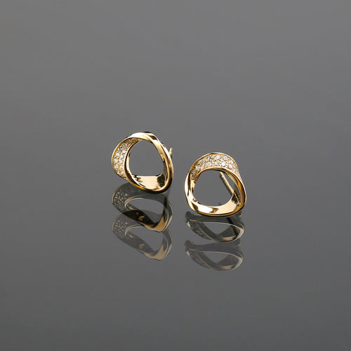 Maya Twisted Earrings E02498G